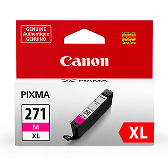 Canon 0338C001 (CLI-271XL) High Yield Magenta Ink Cartridge (10.8ml)
