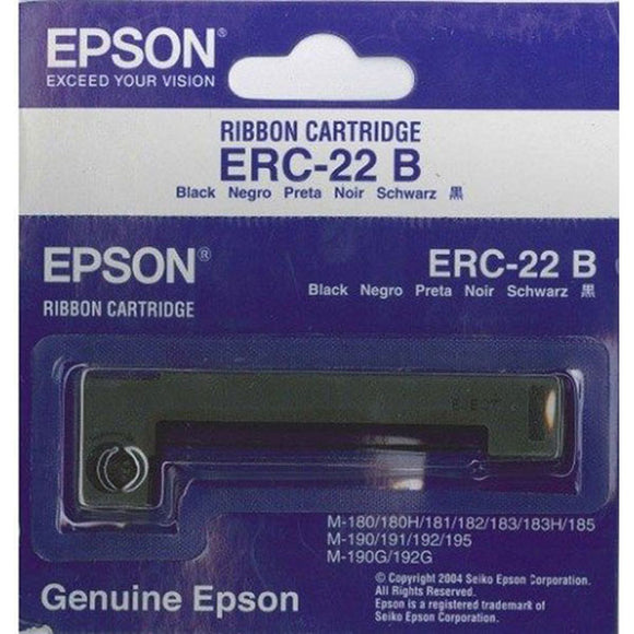 Epson ERC-22B Black Fabric Ribbon Cassette