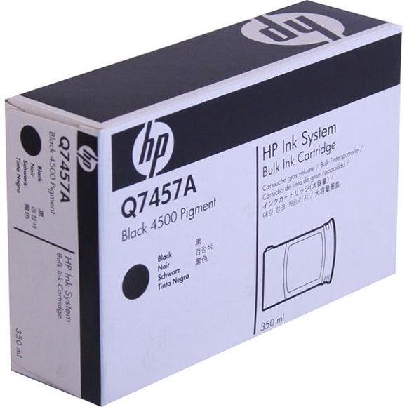 Hewlett Packard Q7457A (Q7457A) Black 4500 Pigment Bulk Ink Cartridge