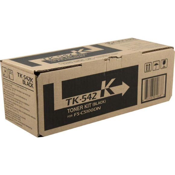 Kyocera TK542K Black Toner Cartridge (5,000 Yield)