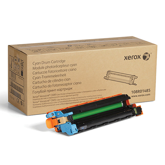 Xerox 108R01485 Cyan Drum Cartridge (40,000 Yield) - Technology Inks Pro, LLC.