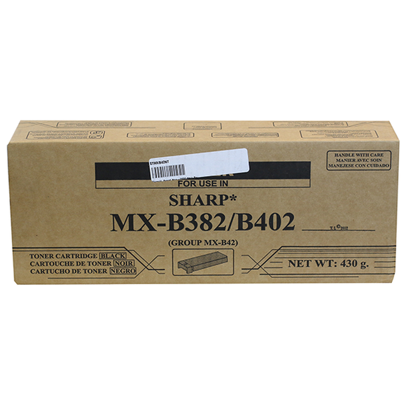 Compatibles - Generic Copier STMXB42NT Non-OEM New Build Toner Cartridge (Alternative for Sharp MX-B42NT) (430gm) (20,000 Yield)