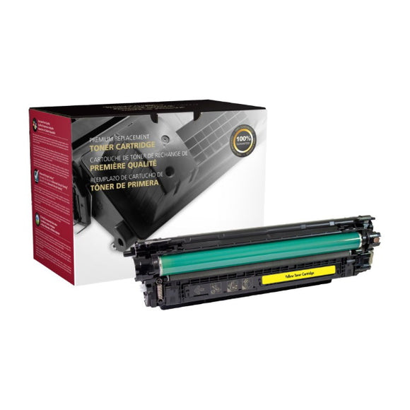 Clover Imaging Group 200940P Remanufactured Yellow Toner Cartridge (Alternative for HP CF362A) (5,000 Yield) - Technology Inks Pro, LLC.
