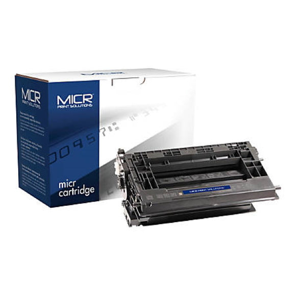 MICR Print Solutions MCR37AM New MICR Toner Cartridge (Alternative for HP CF237A 37A) (11,000 Yield)