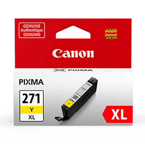 Canon 0339C001 (CLI-271XL) High Yield Yellow Ink Cartridge (10.8ml)