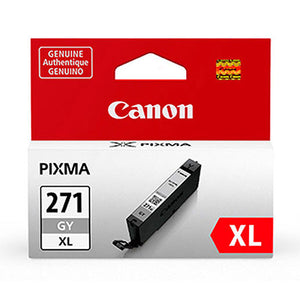 Canon 0340C001 (CLI-271XL) High Yield Gray Ink Cartridge (10.8ml)