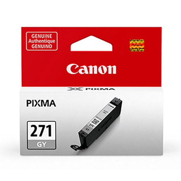 Canon 0394C001 (CLI-271) Gray Ink Cartridge (6.5ml)