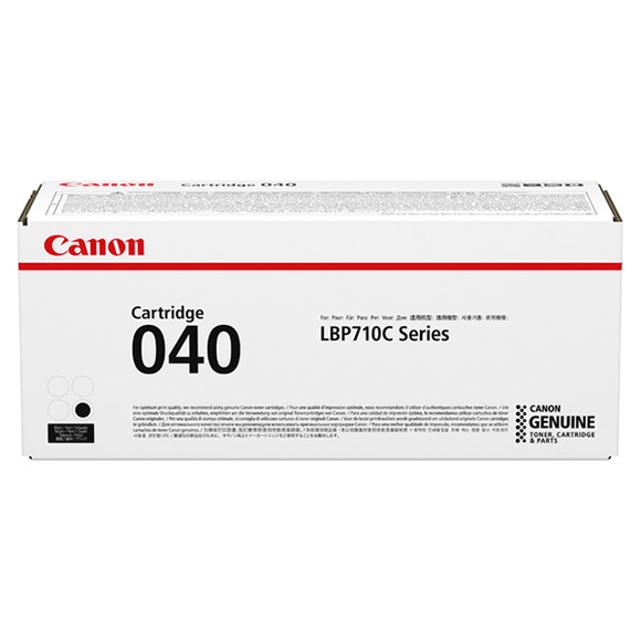 Canon 0460C001AA (CRG-040) Black Toner Cartridge (6,300 Yield) - Technology Inks Pro, LLC.