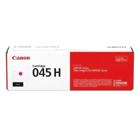 Canon 1244C001AA (CRG-045H) High Capacity (Magenta) Toner Cartridge (2,200 Yield) - Technology Inks Pro, LLC.