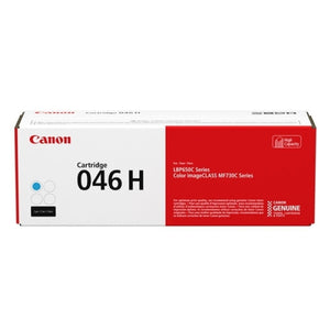 Canon 1253C001AA (CRG-046H) High Capacity (Cyan) Toner Cartridge (5,000 Yield) - Technology Inks Pro, LLC.