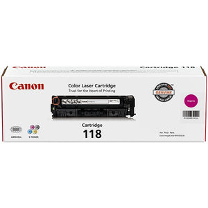 Canon 2660B001AA (CRG-118M) Magenta Toner Cartridge (2,900 Yield) - Technology Inks Pro, LLC.