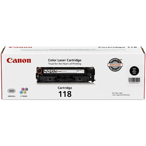 Canon 2662B001AA (CRG-118BK) Black Toner Cartridge (3,400 Yield) - Technology Inks Pro, LLC.