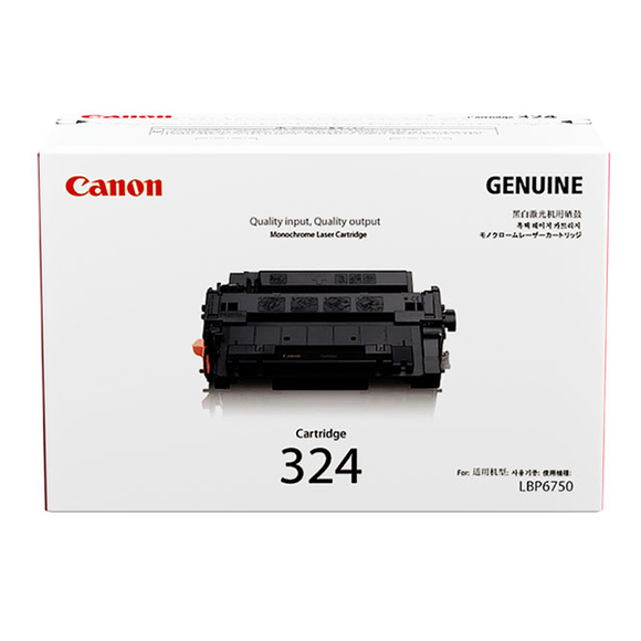 Canon 3481B003AA (CRG-324) Toner Cartridge (6,000 Yield) - Technology Inks Pro, LLC.