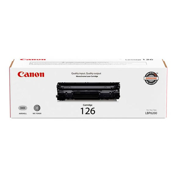 Canon 3483B001AA (CRG-126) Toner Cartridge (2,100 Yield) - Technology Inks Pro, LLC.