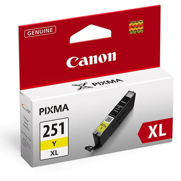 Canon 6451B001 (CLI-251XLY) High Yield Yellow Ink Tank