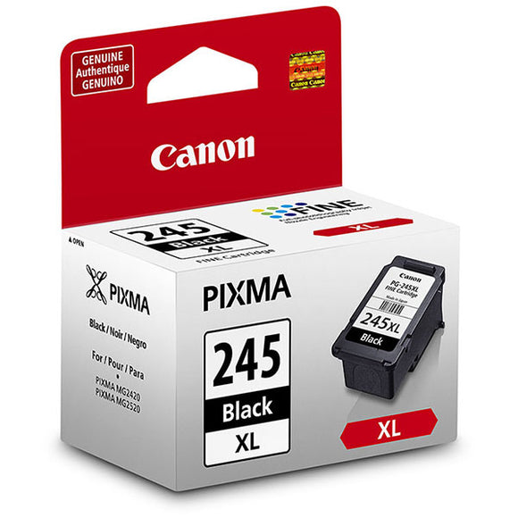 Canon 8278B001 (PG-245XL) High Yield Black Ink Cartridge (300 Yield)
