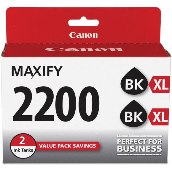 Canon 9255B006 (PGI-2200) XL Black Twin Pack