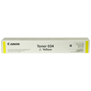 Canon 9451B001AA (CRG-034) Yellow Toner Cartridge (7,300 Yield) - Technology Inks Pro, LLC.