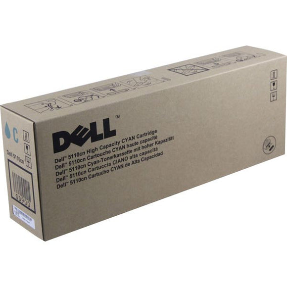 Dell GD900 High Yield Cyan Toner Cartridge (OEM# 310-7891) (12,000 Yield)