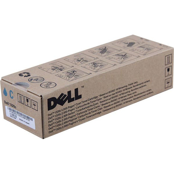 Dell KU051 High Yield Cyan Toner Cartridge (OEM# 310-9060) (2,000 Yield)