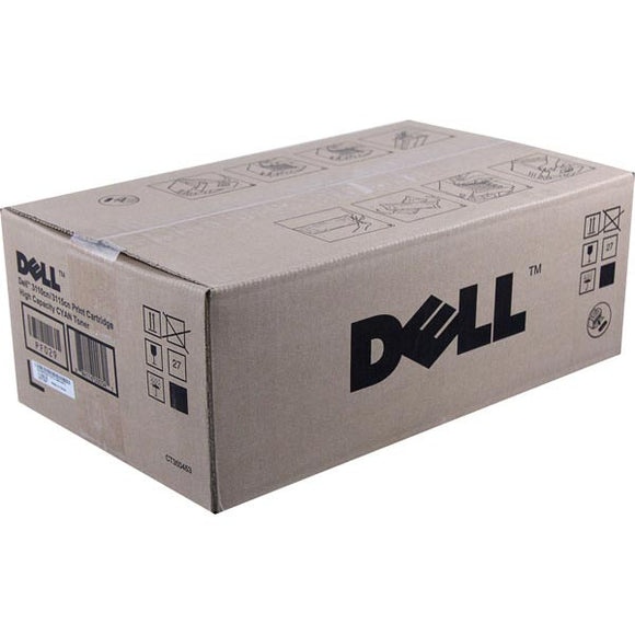 Dell PF029 High Yield Cyan Toner Cartridge (OEM# 310-8094 310-8397) (8,000 Yield)