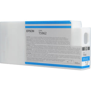 Epson T596200 Cyan Ultrachrome HDR Ink Cartridge (350 ml)