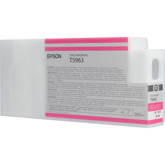 Epson T596300 Vivid Magenta Ultrachrome HDR Ink Cartridge (350 ml)