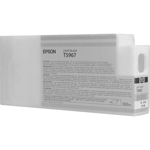 Epson T596700 Light Black Ultrachrome HDR Ink Cartridge (350 ml)