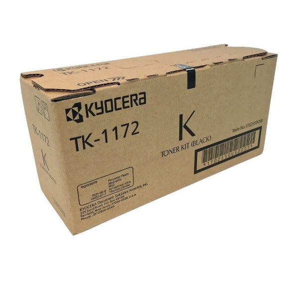 Kyocera TK-1172 Black Toner Cartridge (7,200 Yield)