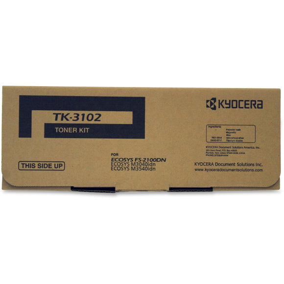 Kyocera TK-3102 Toner Cartridge (Includes Waste Toner Bottle) (12,500 Yield)