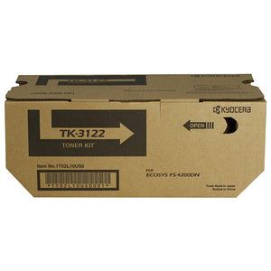Kyocera TK-3122 Toner Cartridge Includes Waste Container (21,000 Yield)