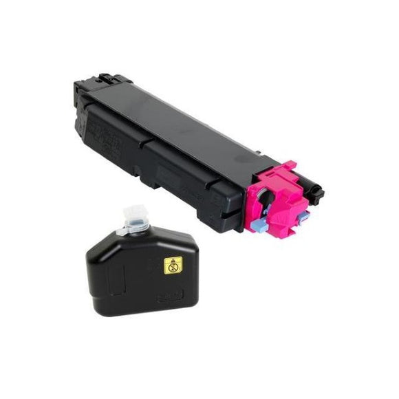 Kyocera TK-5142M Magenta Toner Cartridge Includes Waste Container (5,000 Yield)