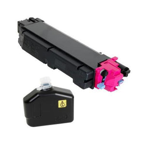 Kyocera TK-5152M Magenta Toner Cartridge (Includes Waste Container) (10,000 Yield)