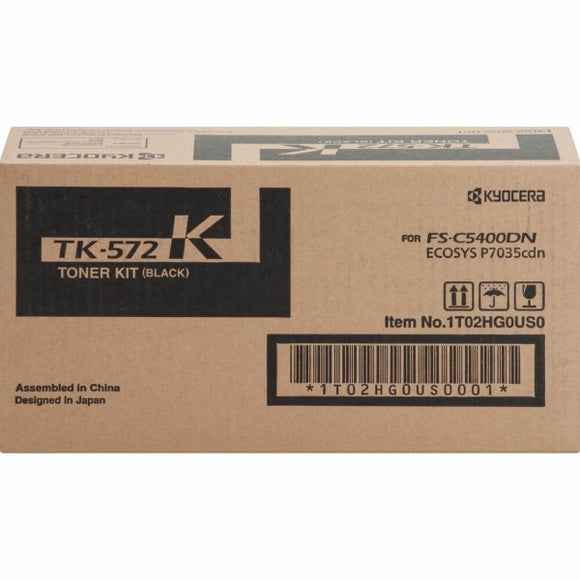 Kyocera TK-572K Black Toner Cartridge (16,000 Yield)