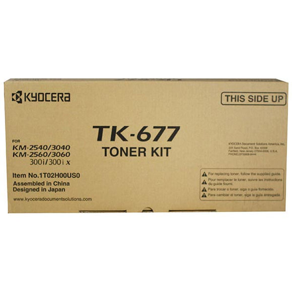 Kyocera TK-677 Toner Cartridge (20,000 Yield)