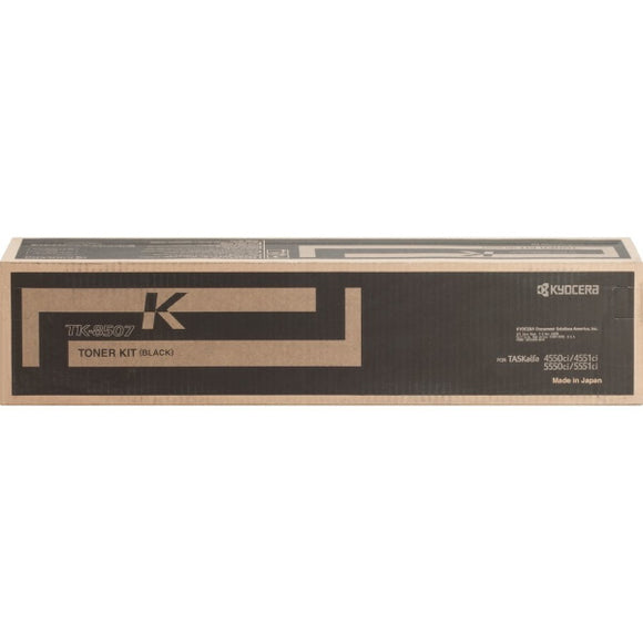 Kyocera TK-8507K Black Toner Cartridge (30,000 Yield)
