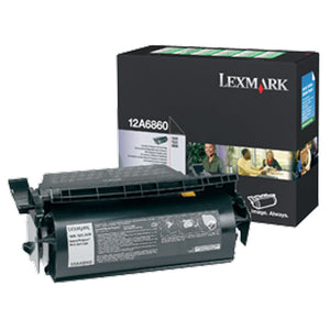 Lexmark 12A6860 Return Program Toner Cartridge (10,000 Yield)