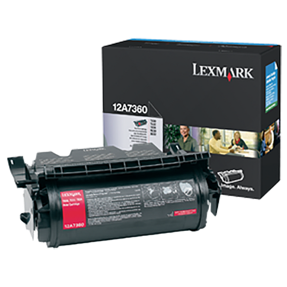 Lexmark 12A7360 Toner Cartridge (5,000 Yield)