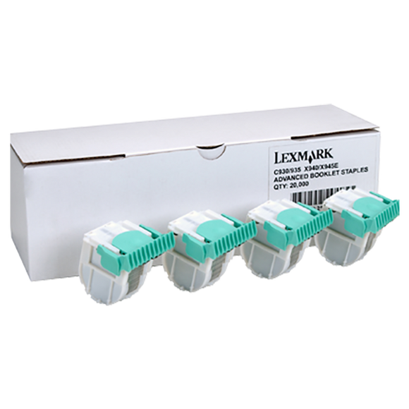 Lexmark 21Z0357 Advanced Booklet Staples (5,000 Staples/Ctg) (EA=Box of 4 Ctgs)