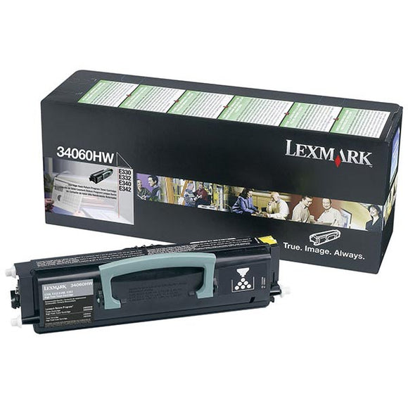 Lexmark 34060HW High Yield Return Program Toner Cartridge for US Government (6,000 Yield) (TAA Compliant Version of 34015HA)