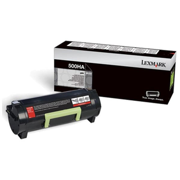 Lexmark 50F0H0G (500HG) High Yield Return Program Toner Cartridge for US Government (5,000 Yield) (TAA Compliant Version of 50F1H00)