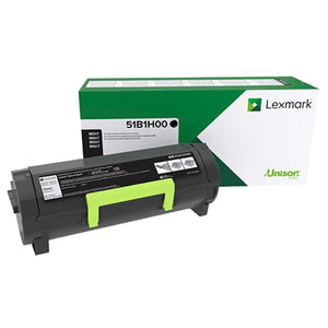 Lexmark 51B1H00 High Yield Return Program Toner Cartridge (8,500 Yield)