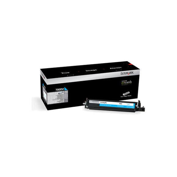 Lexmark 70C0D20 (700D2) Cyan Developer Unit (40,000 Yield)