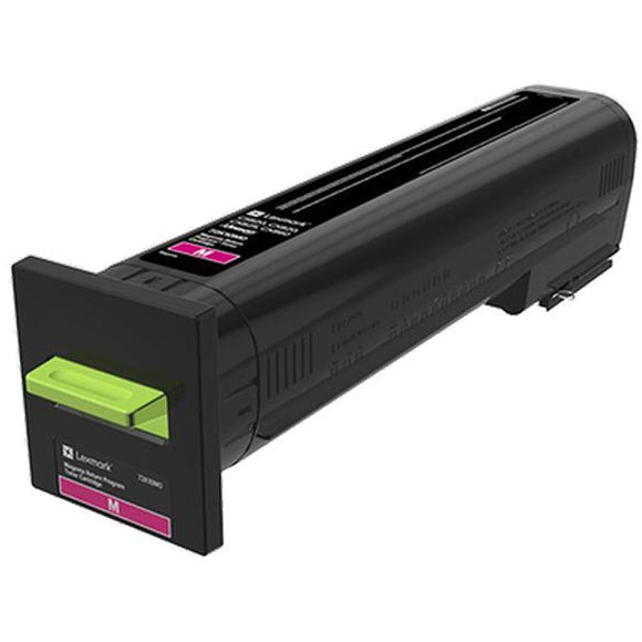 Lexmark 72K00MG Magenta Return Program Toner Cartridge for US Government (8,000 Yield) (TAA Compliant Version of 72K10M0)