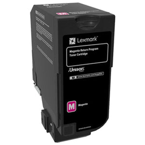 Lexmark 74C00MG Magenta Return Program Toner Cartridge for US Government (3,000 Yield) (TAA Compliant Version of 74C10M0)