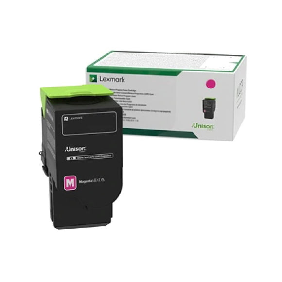 Lexmark 78C10M0 Magenta Return Program Toner Cartridge (1,400 Yield)