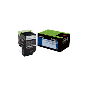 Lexmark 80C1SK0 (801SK) Black Return Program Toner Cartridge (2,500 Yield)