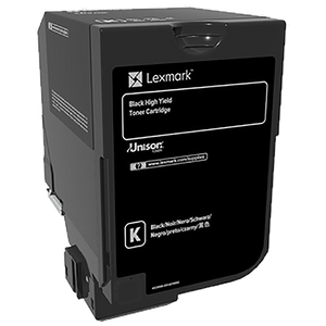 Lexmark 84C0H10 High Yield Black Toner Cartridge (25,000 Yield)