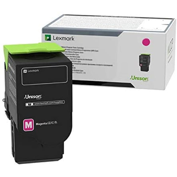 Lexmark C231HM0 High Yield Magenta Return Program Toner Cartridge (2,300 Yield)