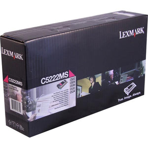 Lexmark C5222MS Magenta Toner Cartridge (3,000 Yield)